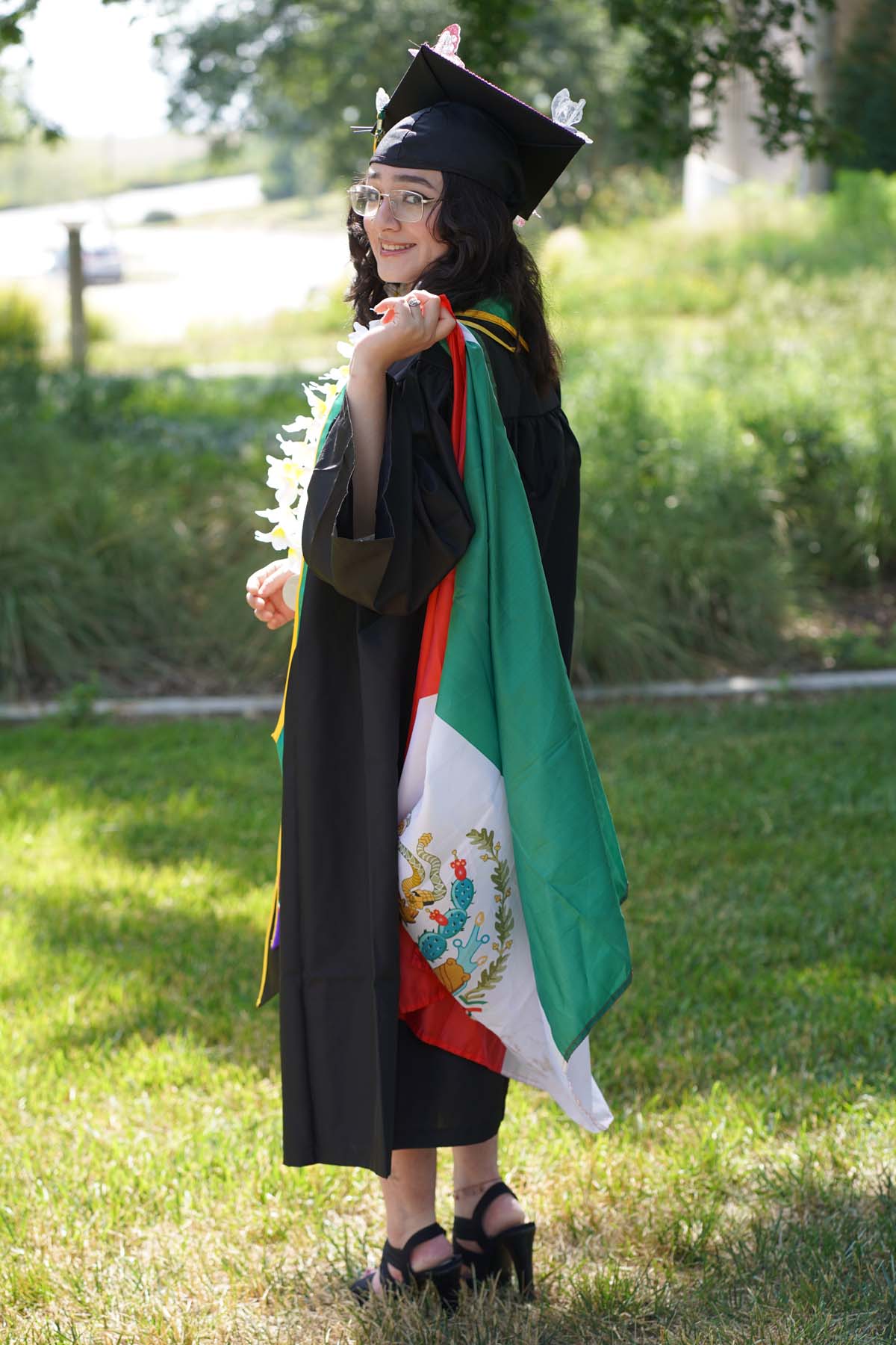 Graduates prepare for CHC Commencement 2024.