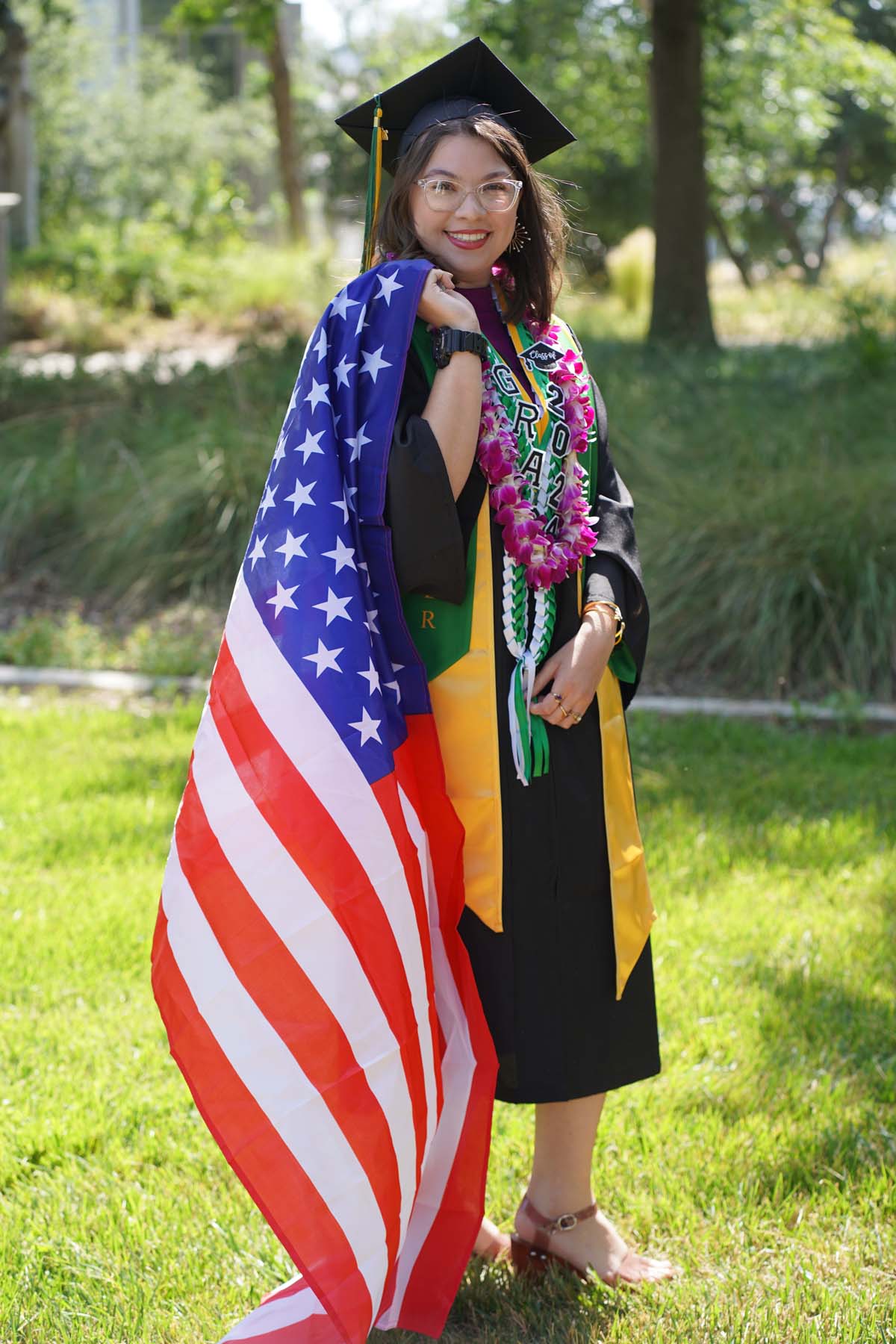 Graduates prepare for CHC Commencement 2024.