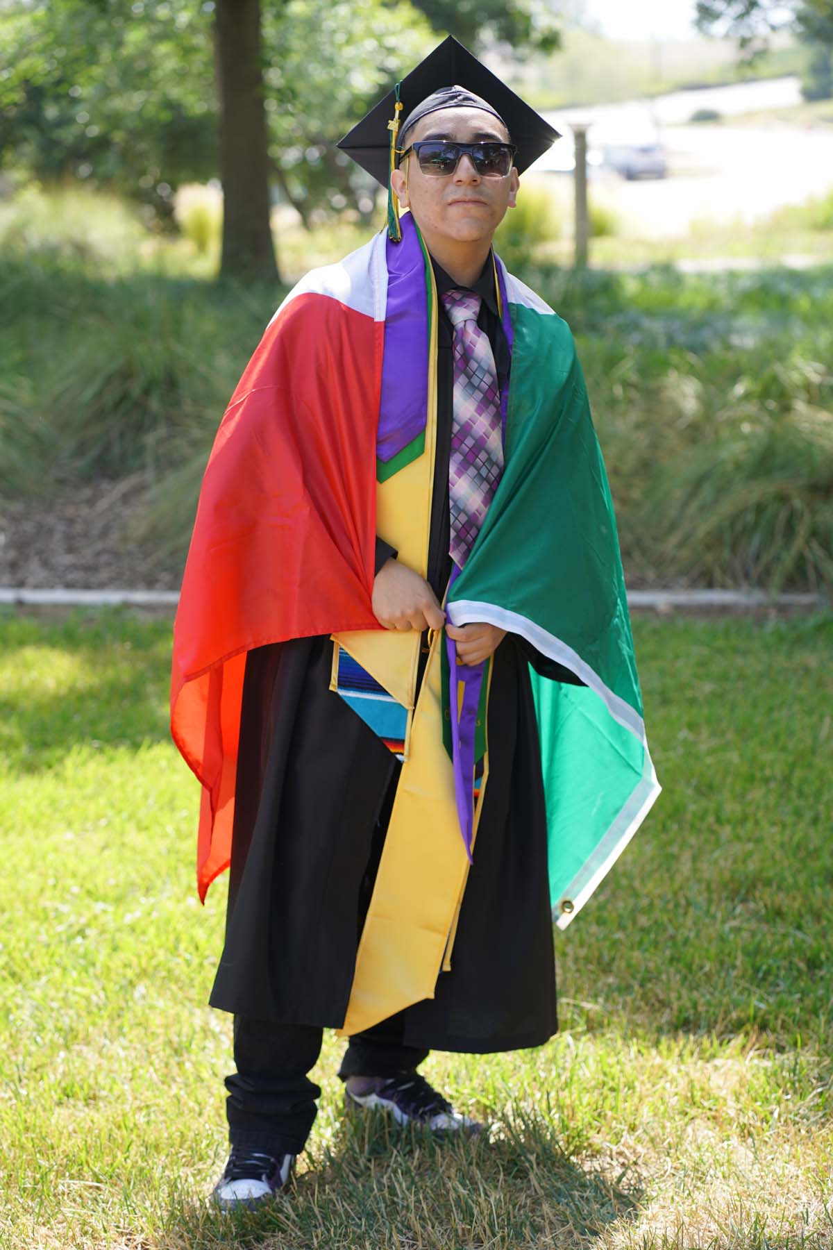 Graduates prepare for CHC Commencement 2024.