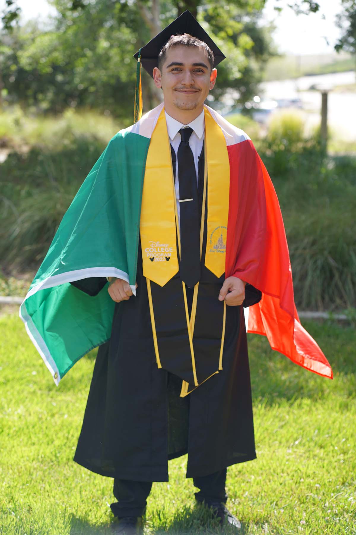 Graduates prepare for CHC Commencement 2024.