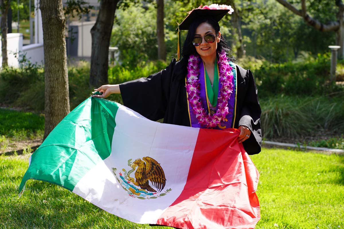 Graduates prepare for CHC Commencement 2024.
