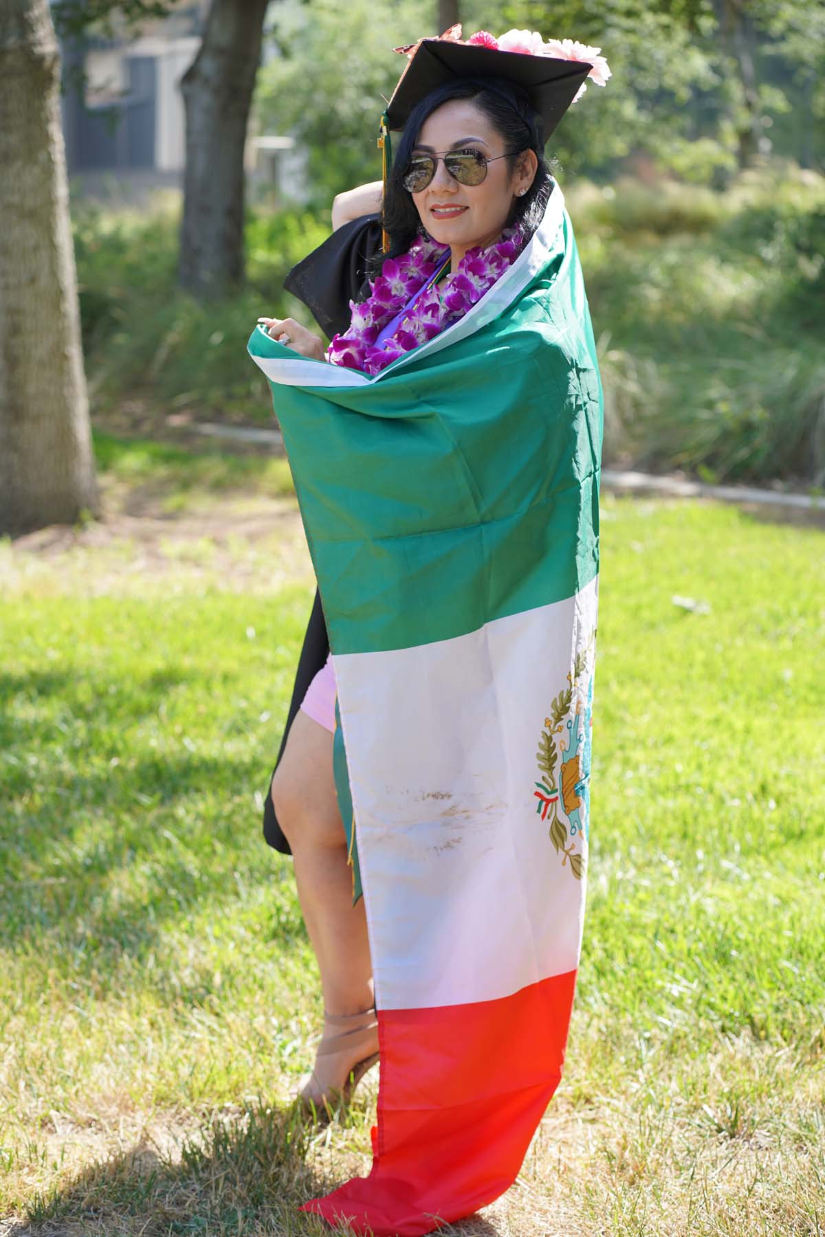 Graduates prepare for CHC Commencement 2024.