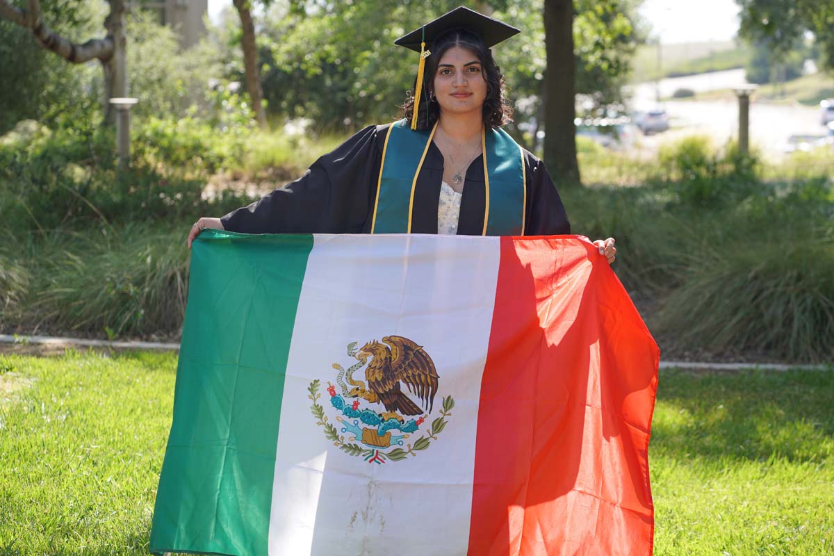 Graduates prepare for CHC Commencement 2024.