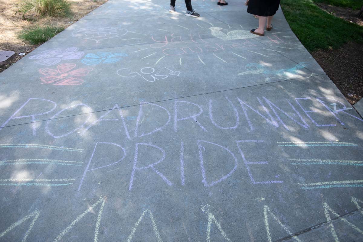 Graduates prepare for CHC Commencement 2024.