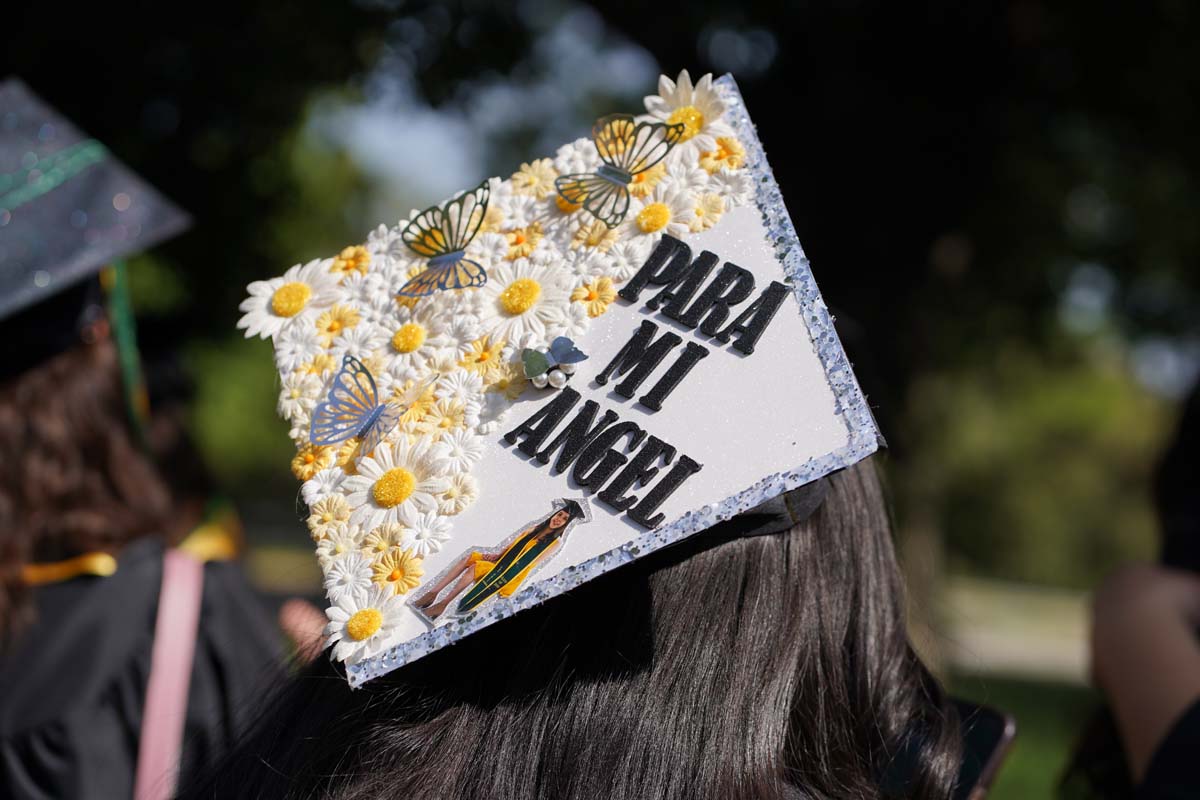 Graduates prepare for CHC Commencement 2024.