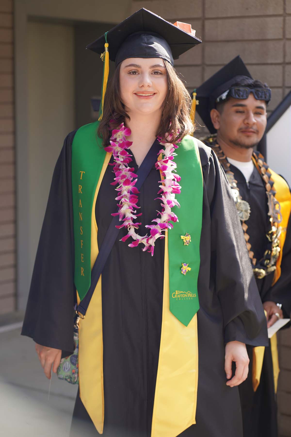 Graduates prepare for CHC Commencement 2024.