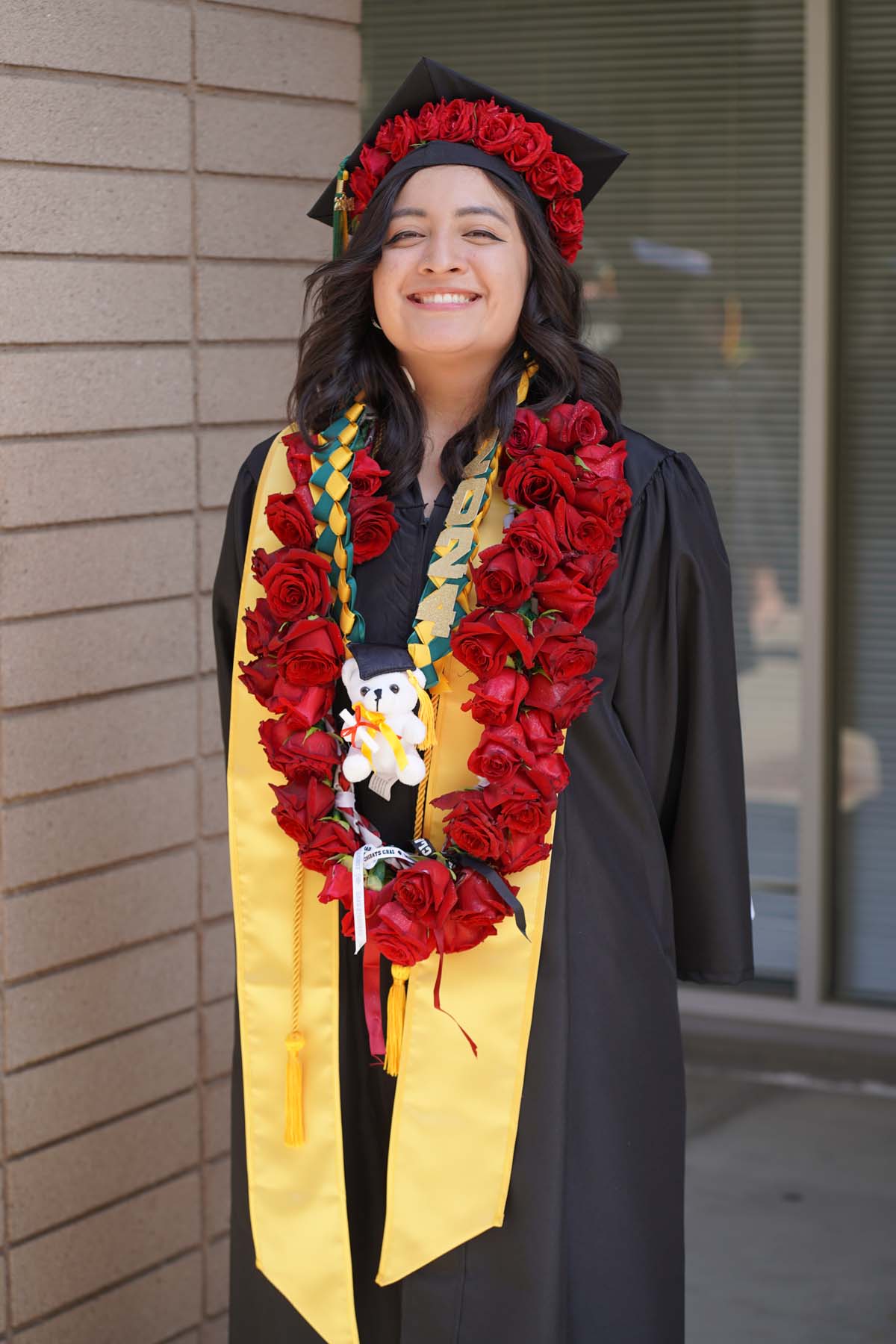 Graduates prepare for CHC Commencement 2024.