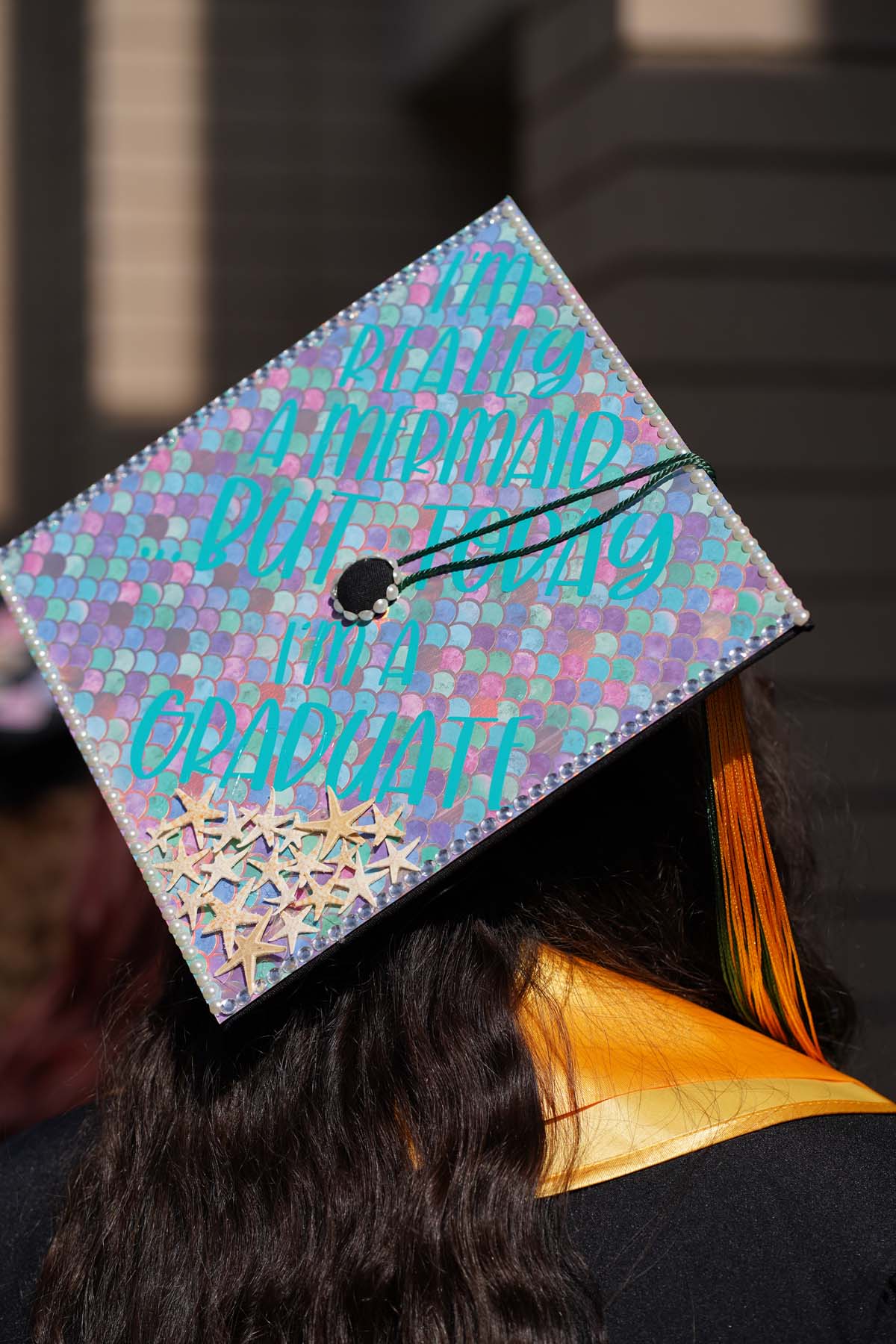 Graduates prepare for CHC Commencement 2024.