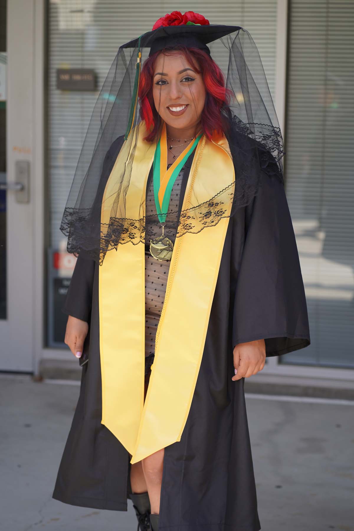 Graduates prepare for CHC Commencement 2024.