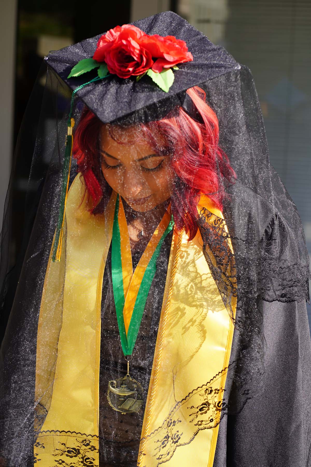 Graduates prepare for CHC Commencement 2024.