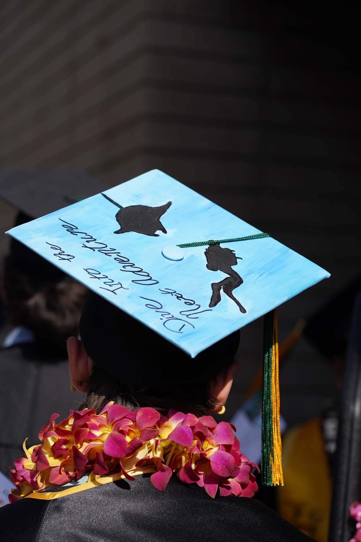 Graduates prepare for CHC Commencement 2024.