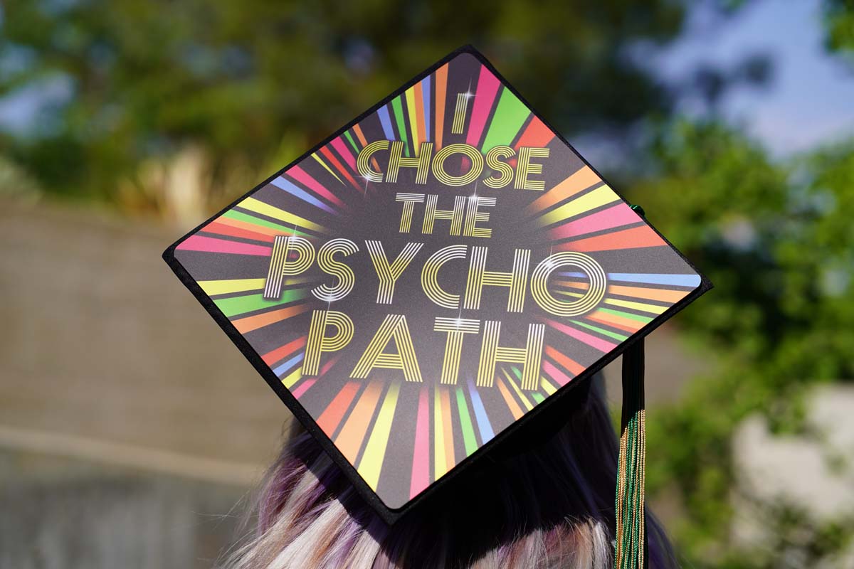 Graduates prepare for CHC Commencement 2024.