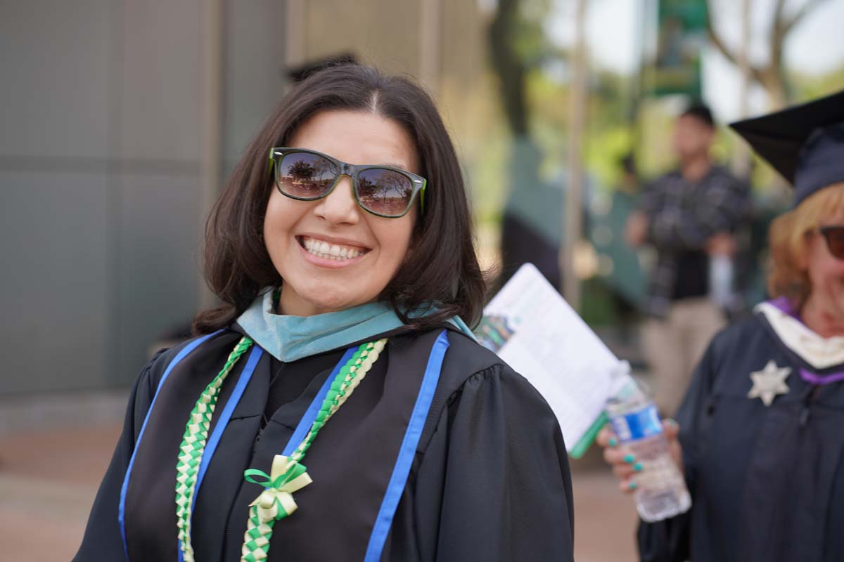 Graduate and faculty processional at CHC's Commencement 2024.