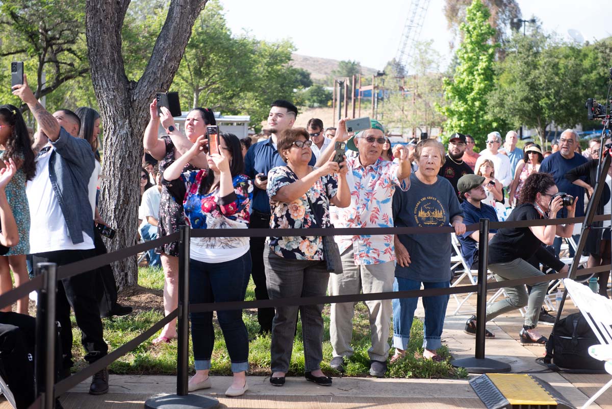 Graduate and faculty processional at CHC's Commencement 2024.