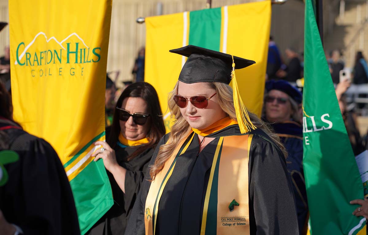 Graduates and families at CHC's Commencement 2024.