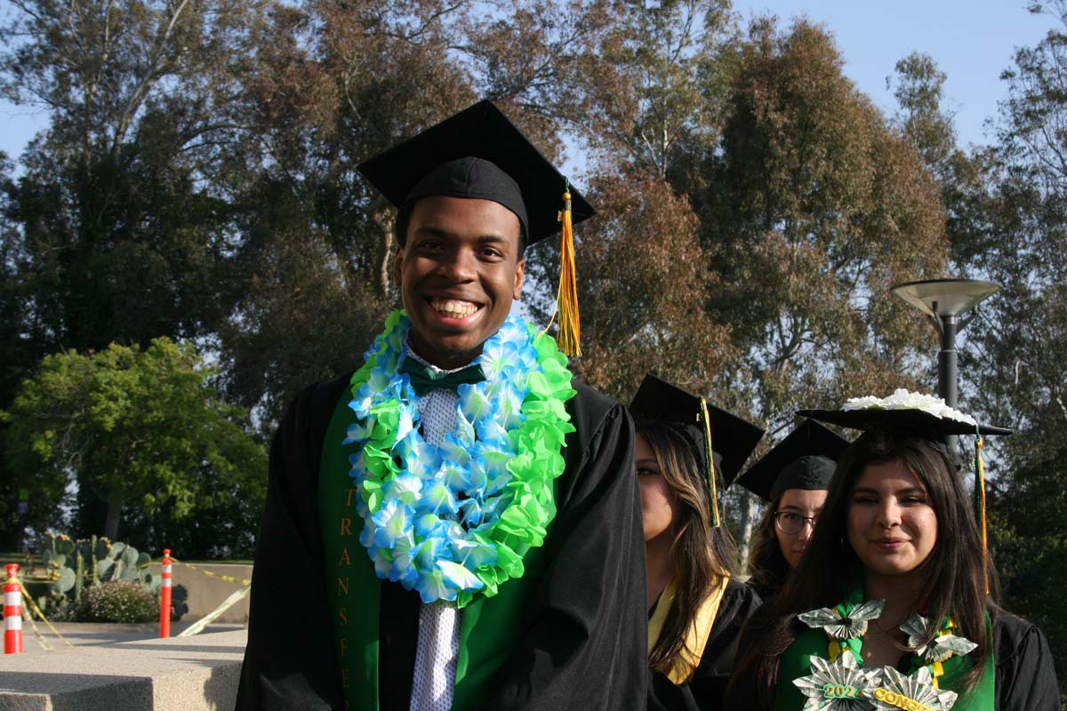 Students at Commencement