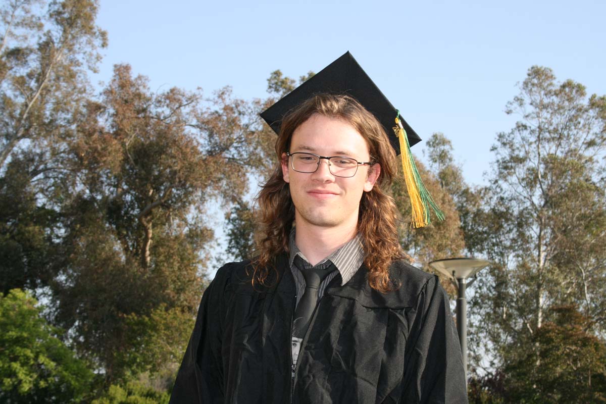 Students at Commencement