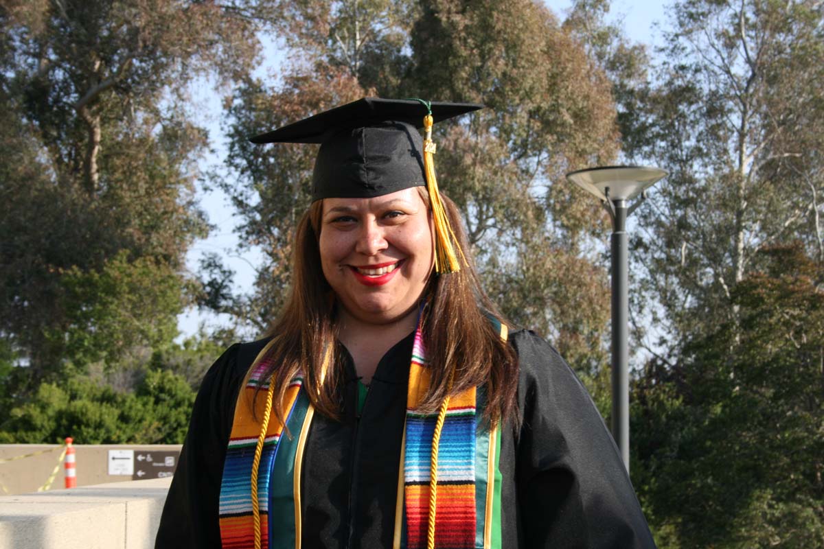 Students at Commencement