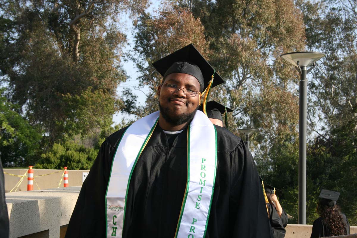 Students at Commencement