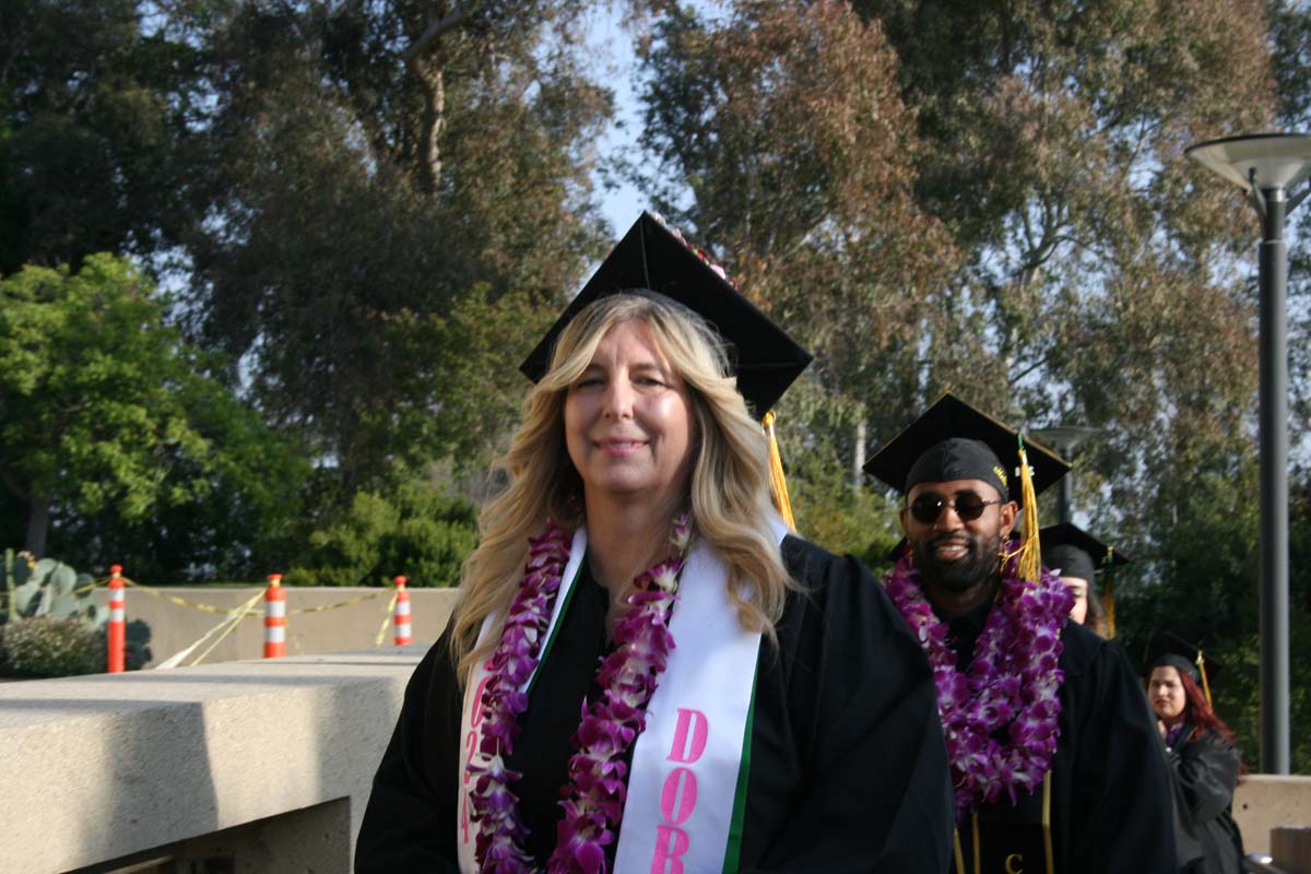 Students at Commencement