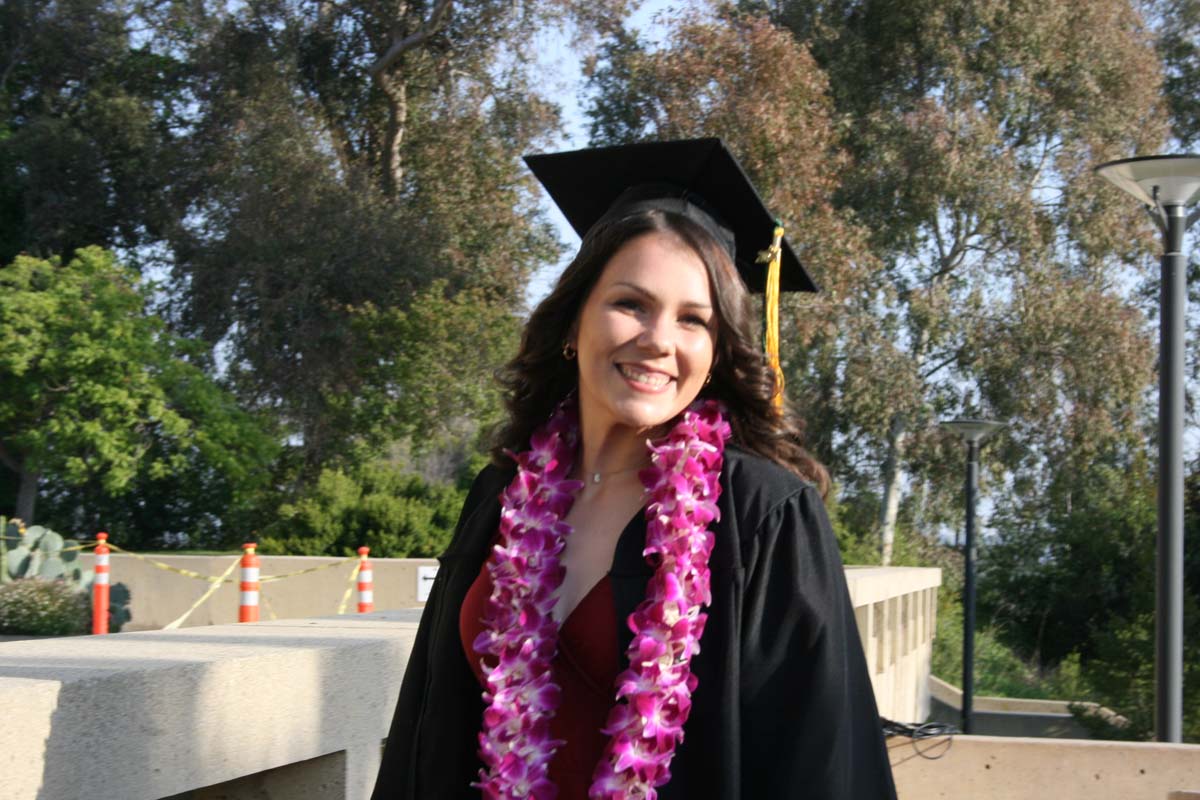 Students at Commencement