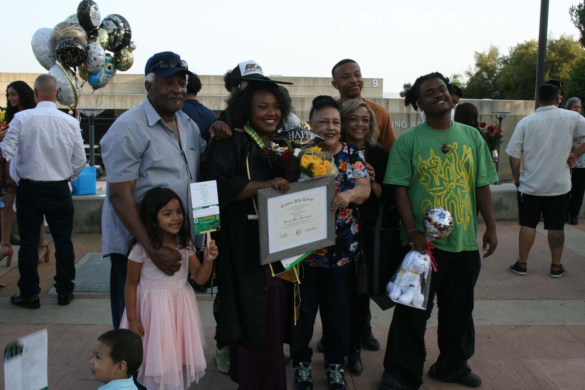Students at Commencement