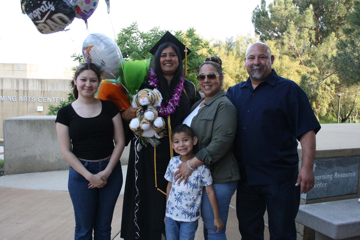 Students at Commencement