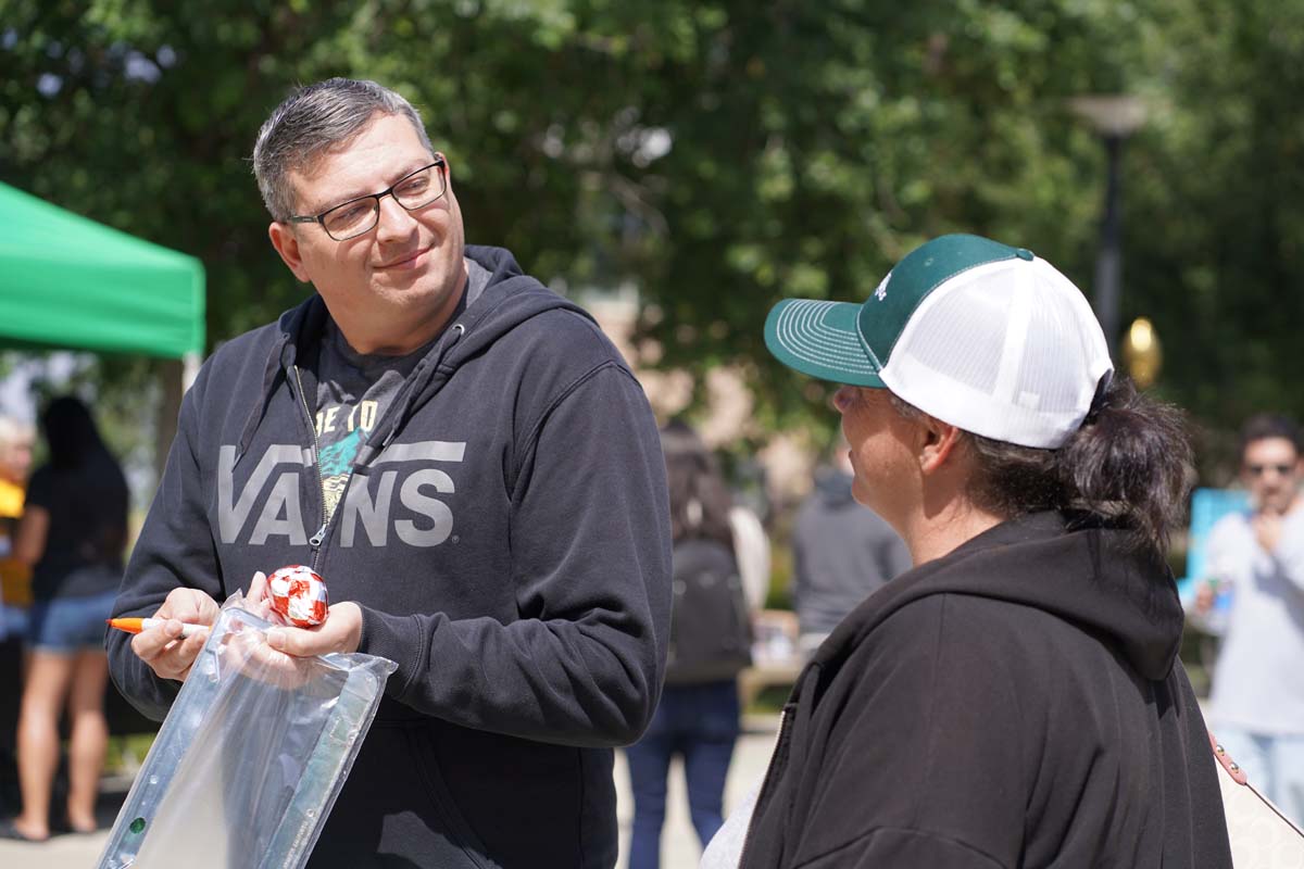 Students attend CHC's graduation rehearsal/breakfast.