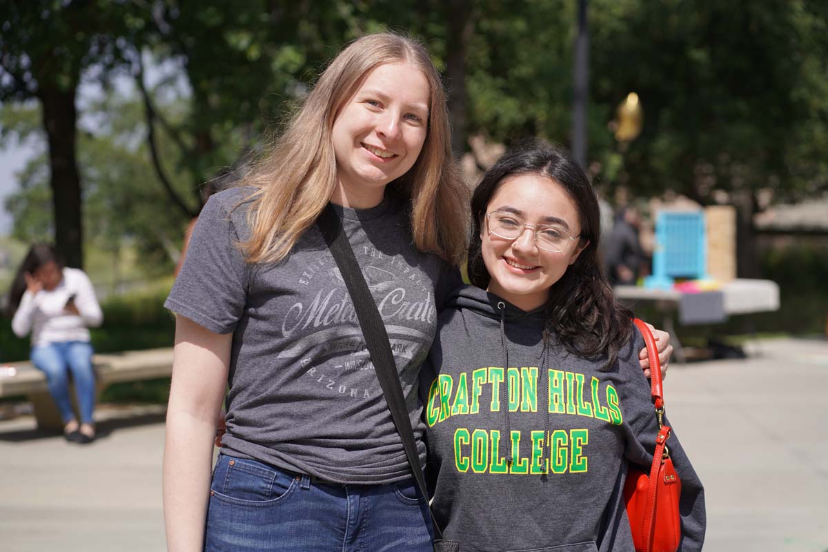 Students attend CHC's graduation rehearsal/breakfast.