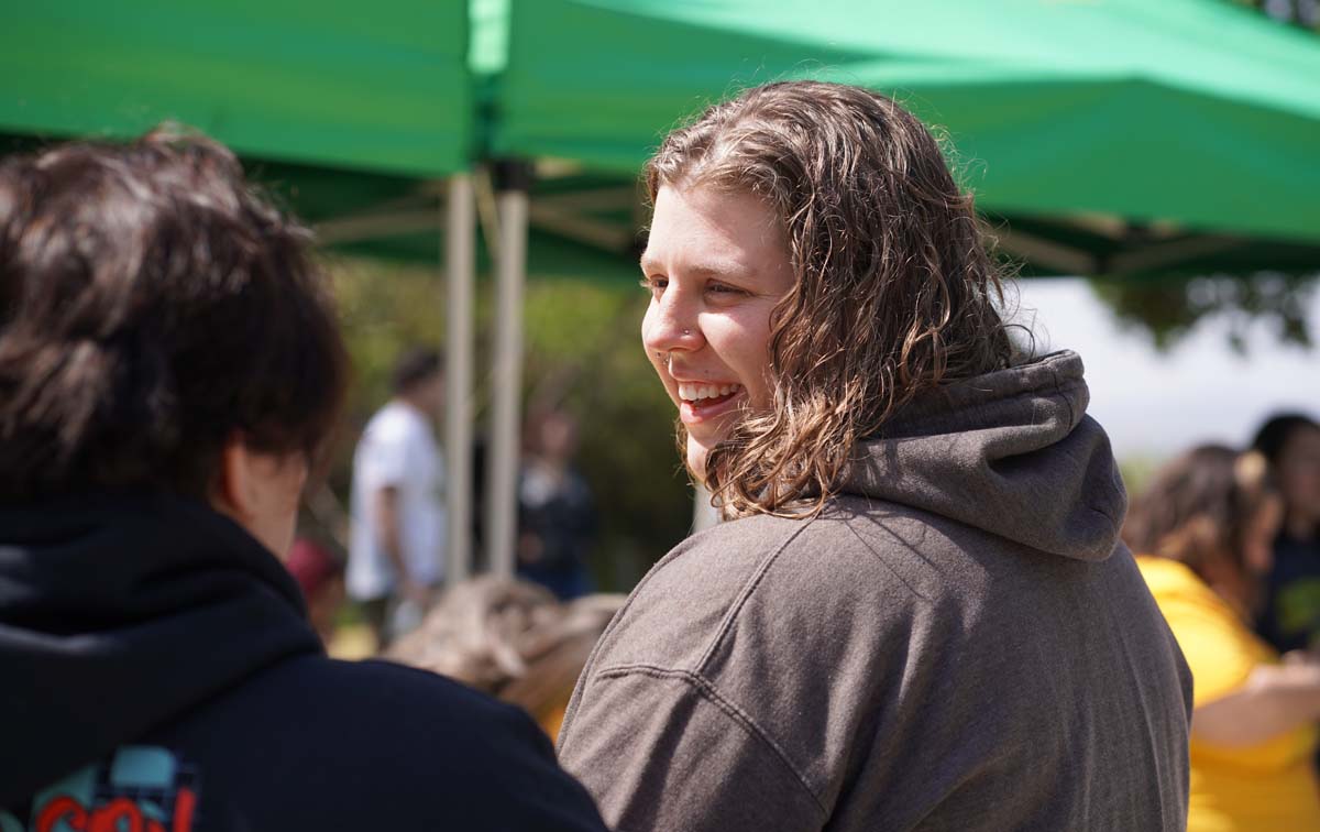 Students attend CHC's graduation rehearsal/breakfast.