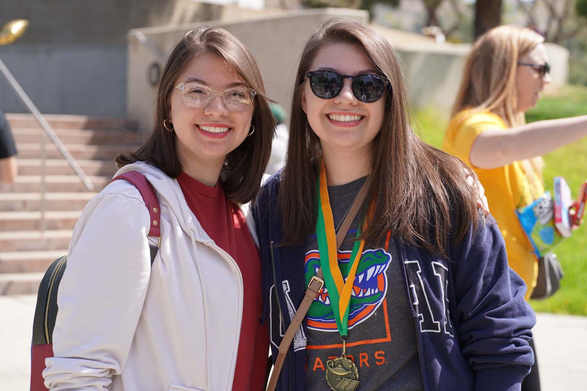 Students attend CHC's graduation rehearsal/breakfast.