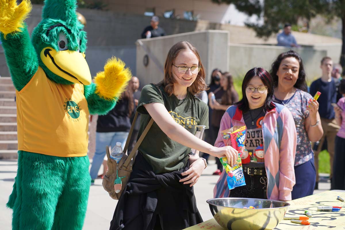 Students attend CHC's graduation rehearsal/breakfast.