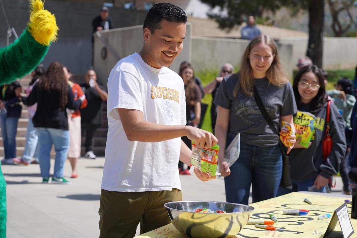 Students attend CHC's graduation rehearsal/breakfast.