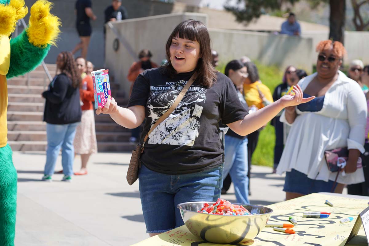Students attend CHC's graduation rehearsal/breakfast.