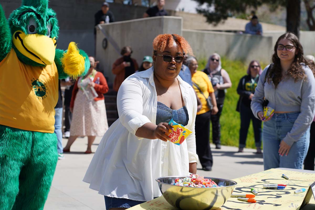 Students attend CHC's graduation rehearsal/breakfast.