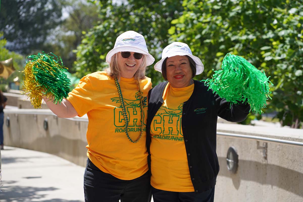 Students attend CHC's graduation rehearsal/breakfast.