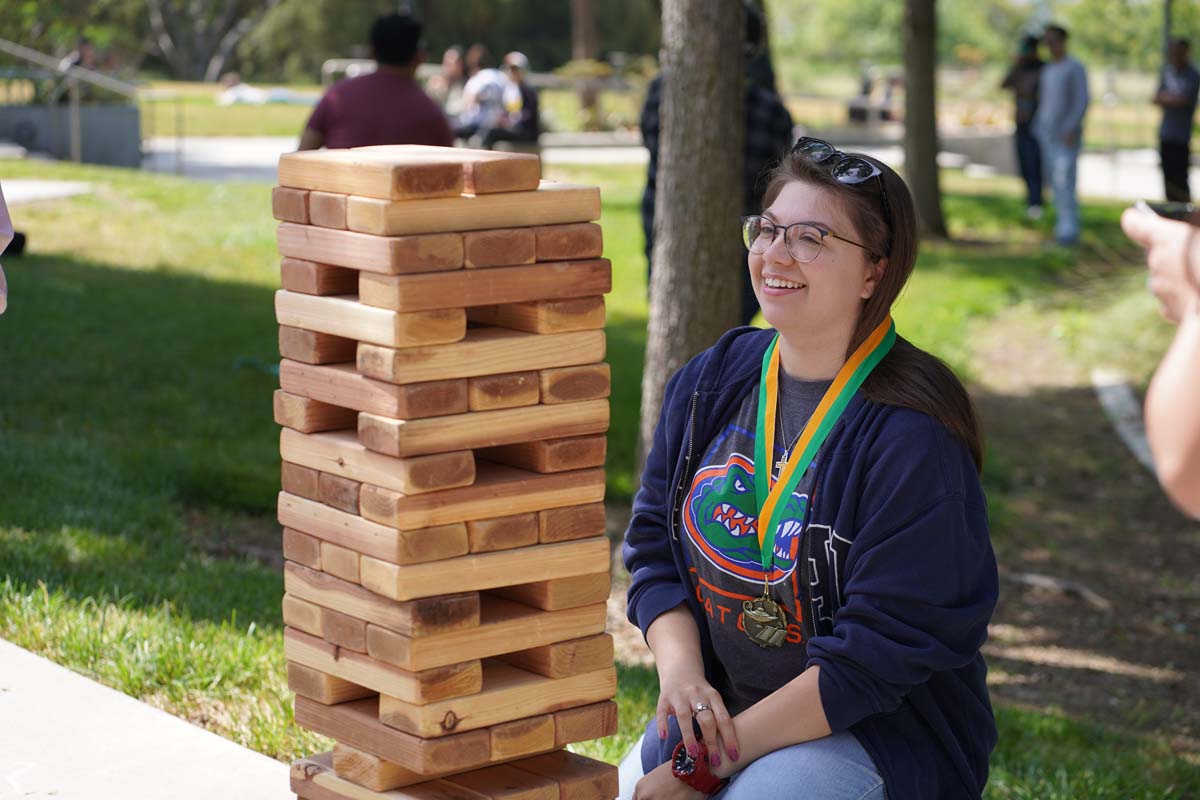 Students attend CHC's graduation rehearsal/breakfast.