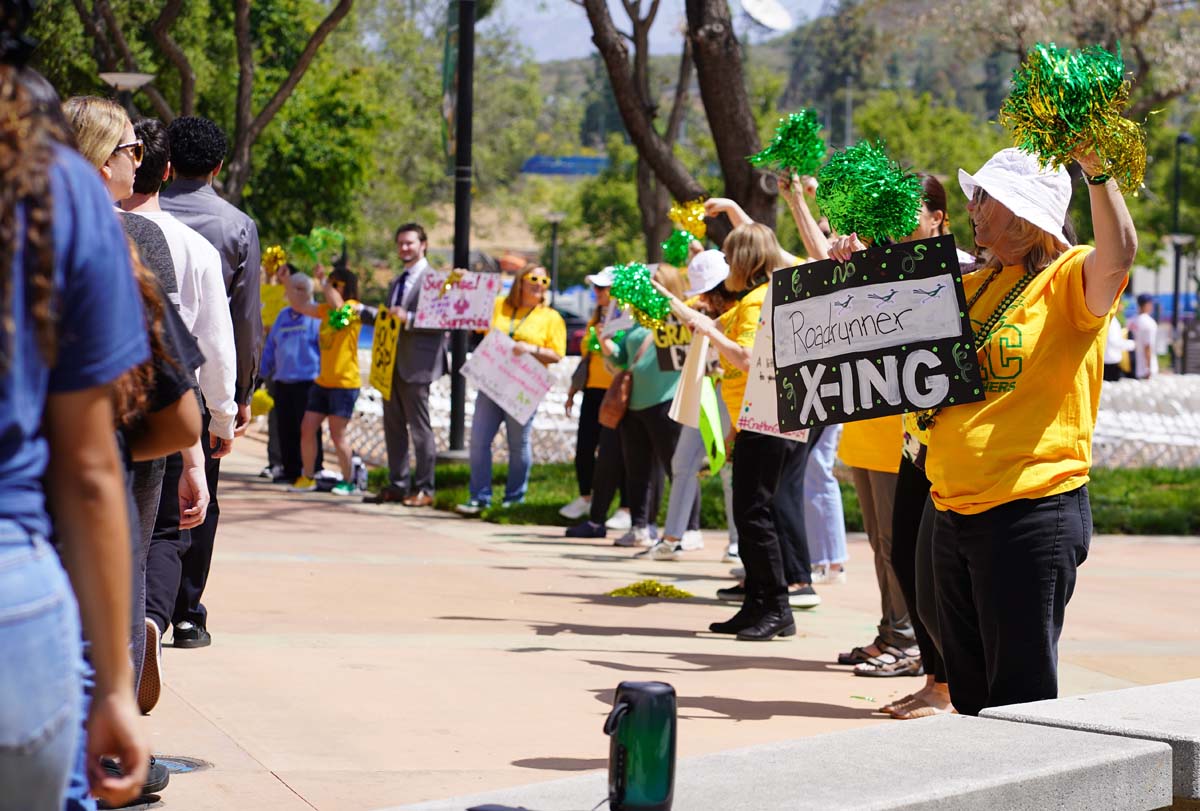 Students attend CHC's graduation rehearsal/breakfast.