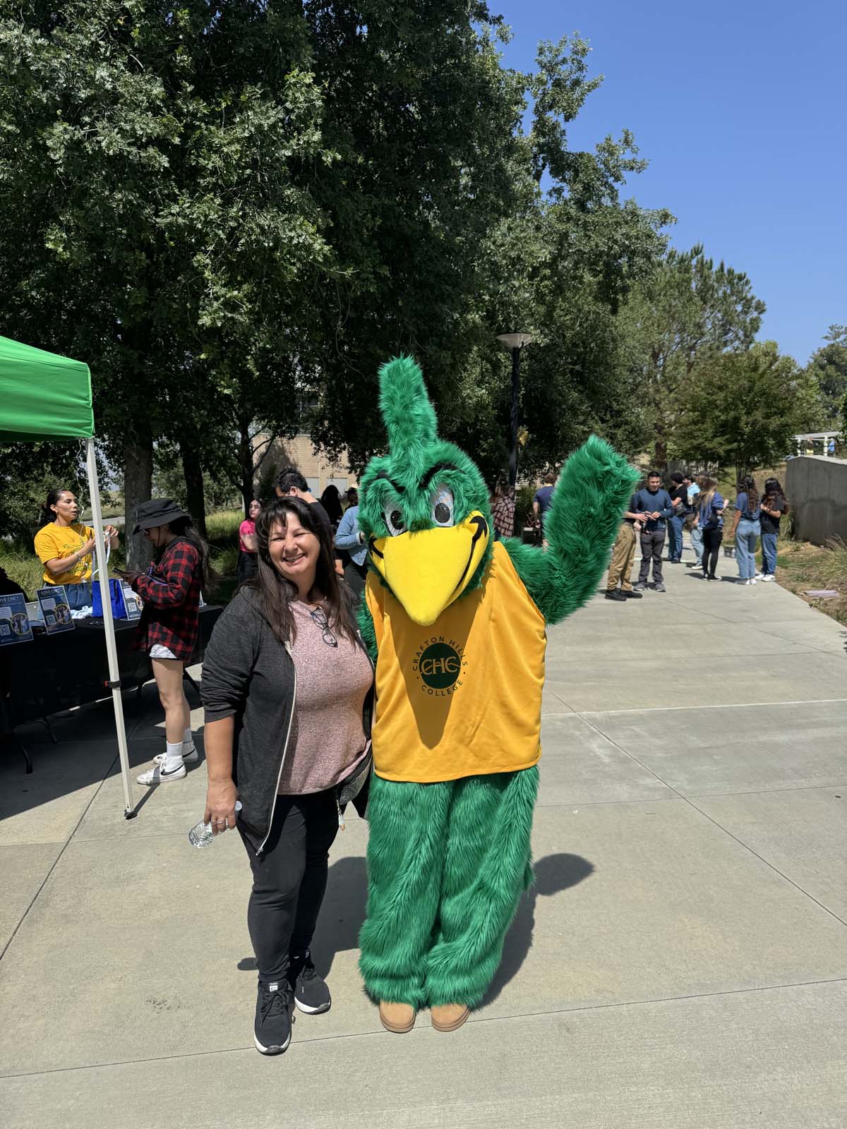 Students attend CHC's graduation rehearsal/breakfast.