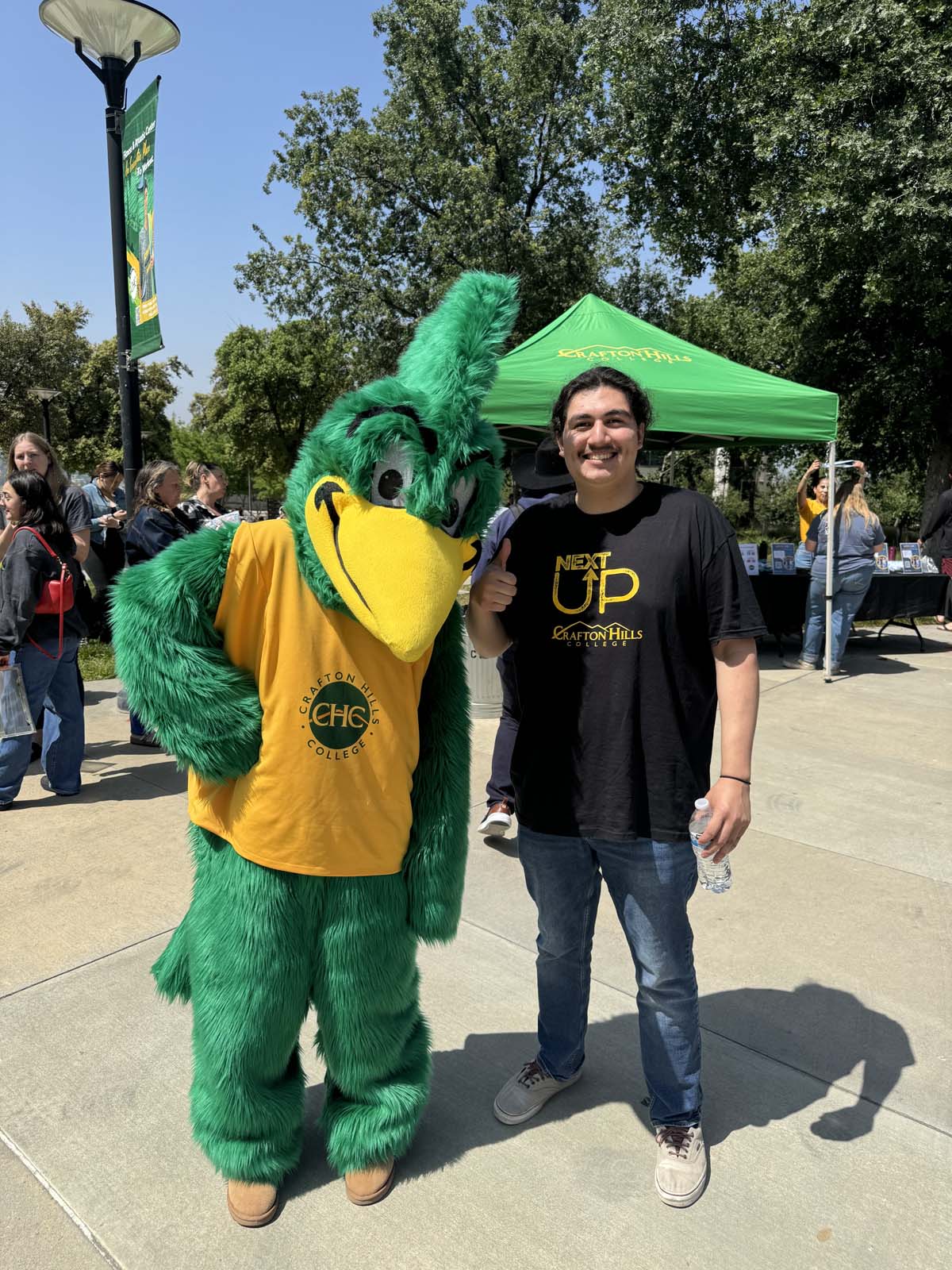 Students attend CHC's graduation rehearsal/breakfast.