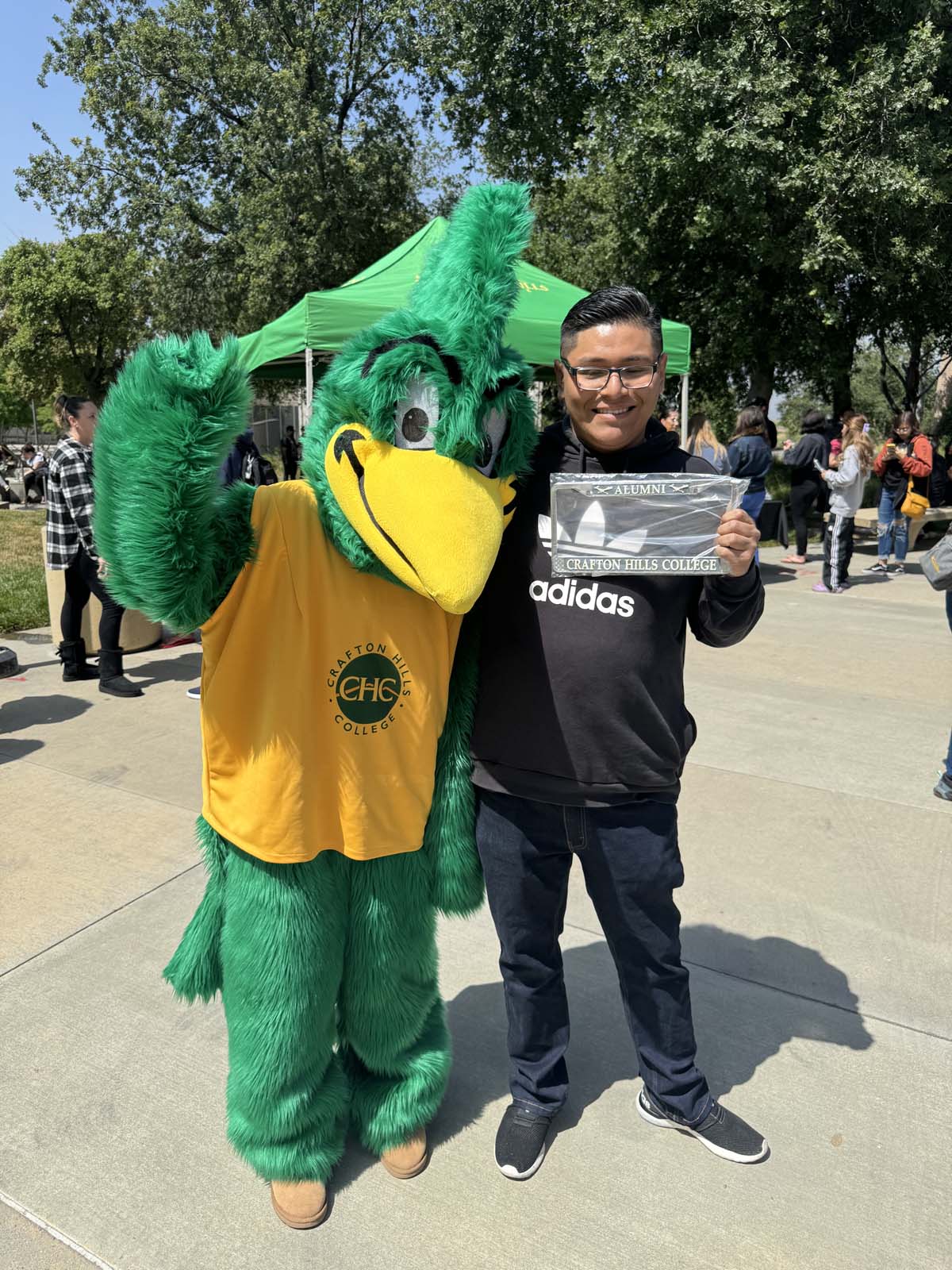 Students attend CHC's graduation rehearsal/breakfast.