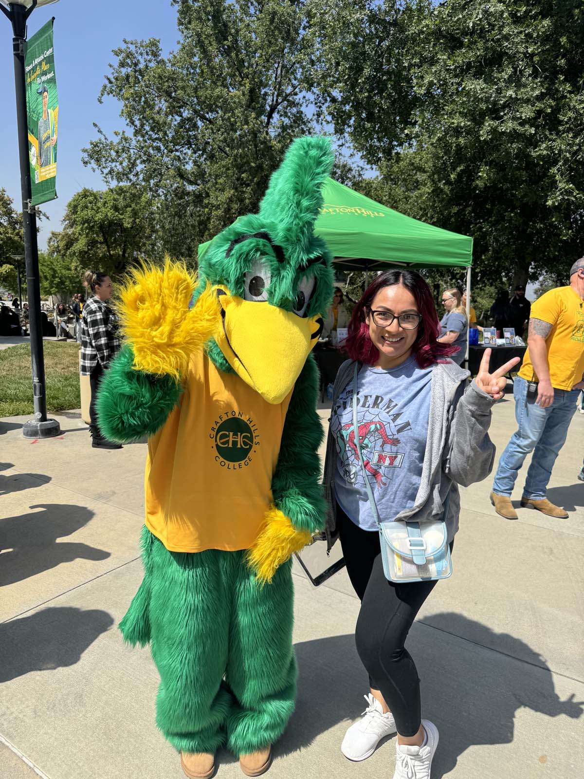 Students attend CHC's graduation rehearsal/breakfast.