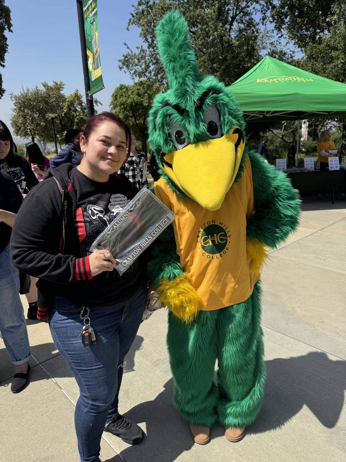 Students attend CHC's graduation rehearsal/breakfast.