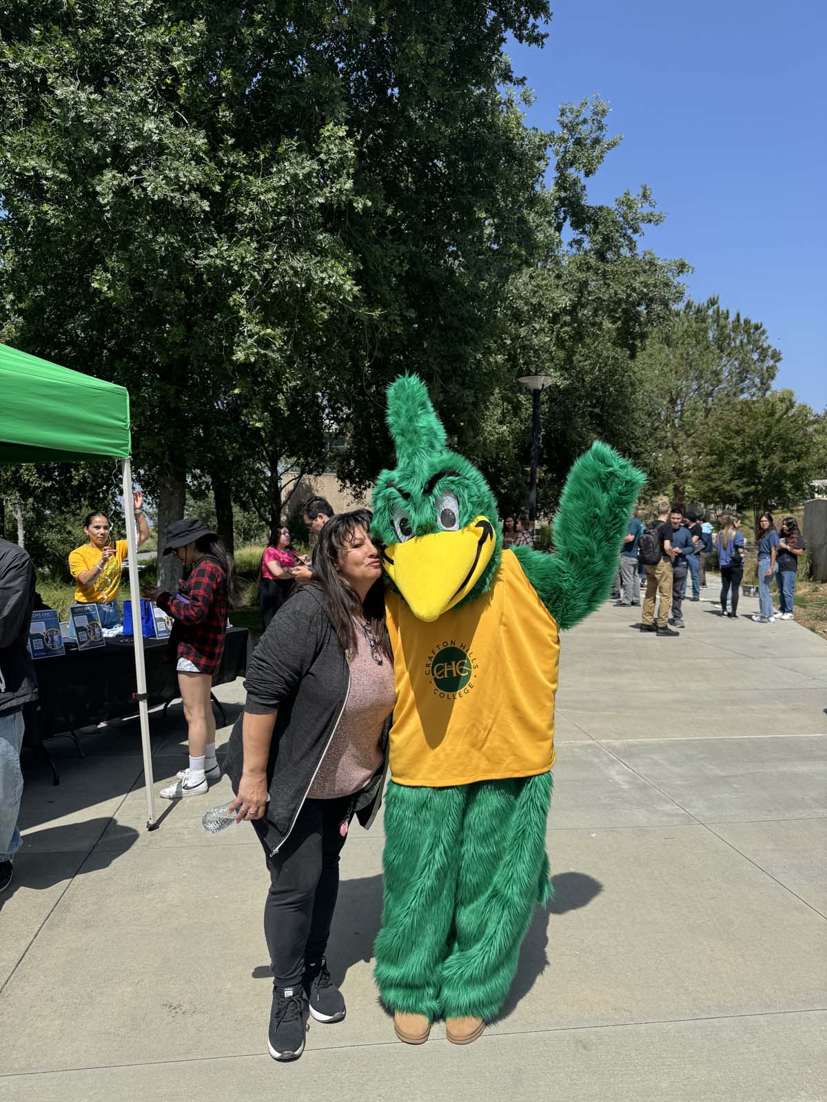 Students attend CHC's graduation rehearsal/breakfast.