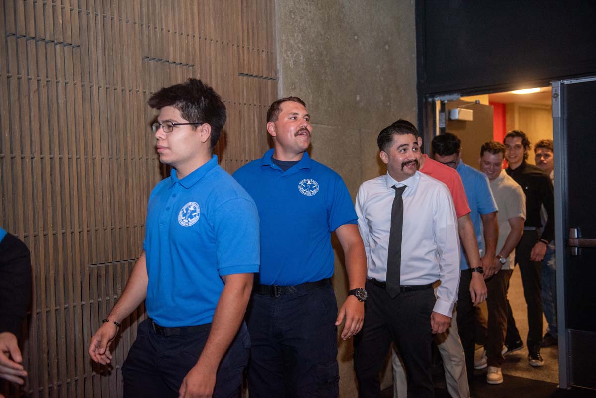 Emergency Medical Technician graduates at Crafton Hills College.