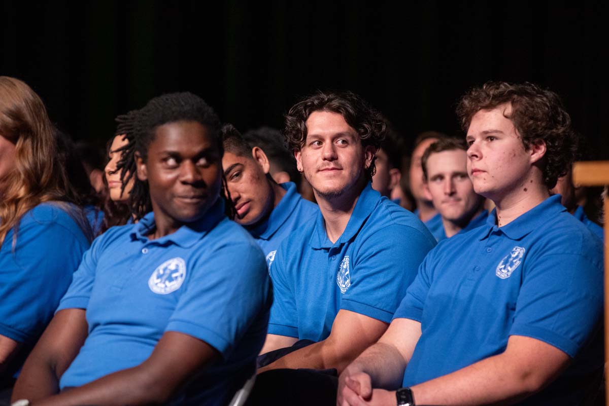 Emergency Medical Technician graduates at Crafton Hills College.