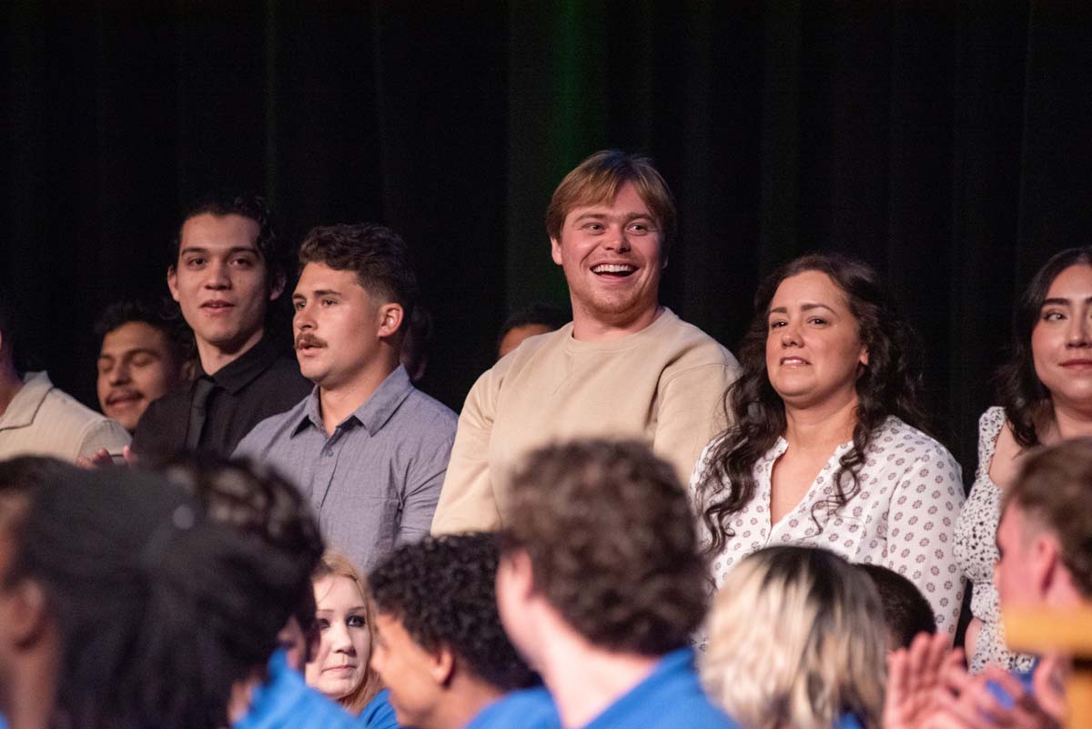 Emergency Medical Technician graduates at Crafton Hills College.