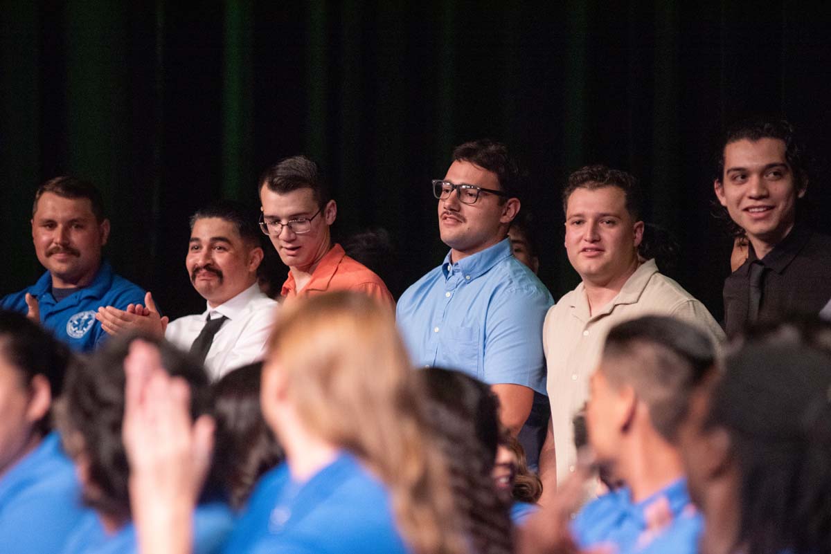 Emergency Medical Technician graduates at Crafton Hills College.