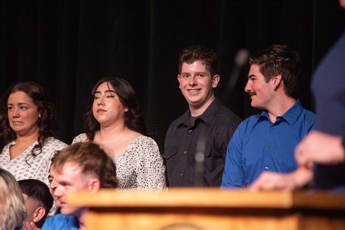 Emergency Medical Technician graduates at Crafton Hills College.