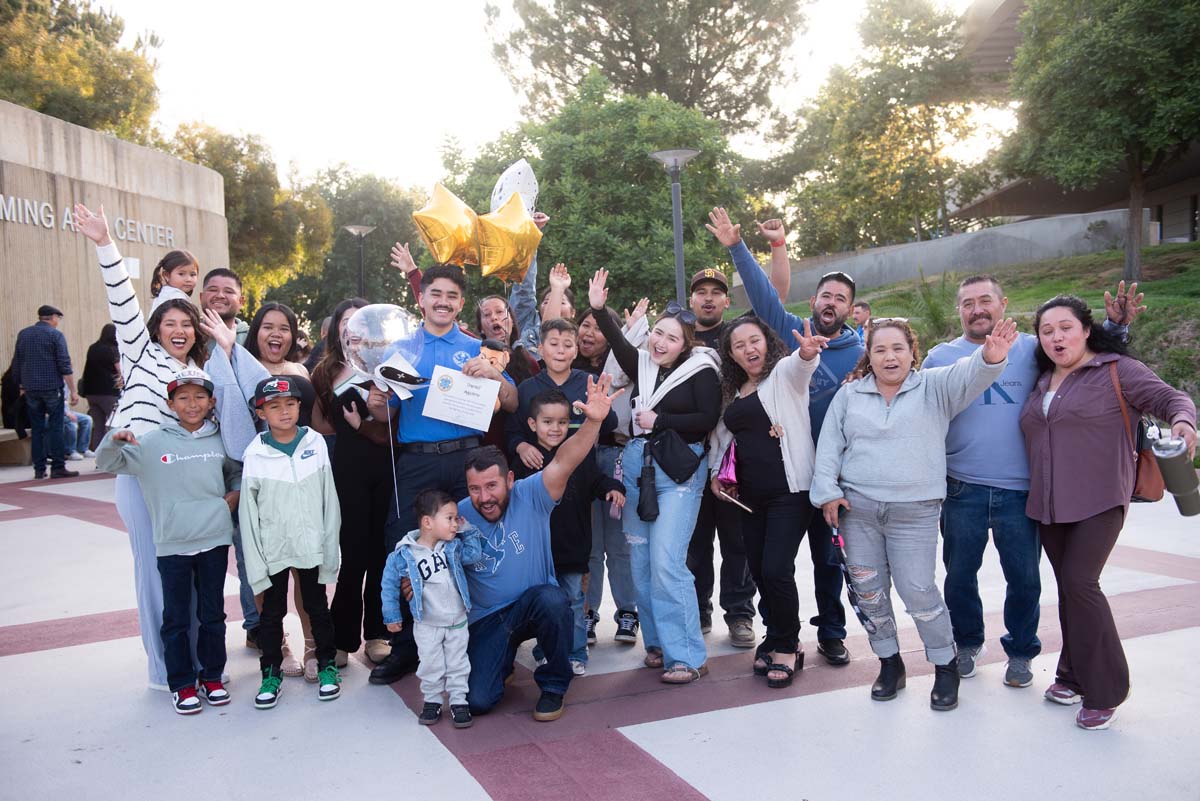 Emergency Medical Technician graduates at Crafton Hills College.